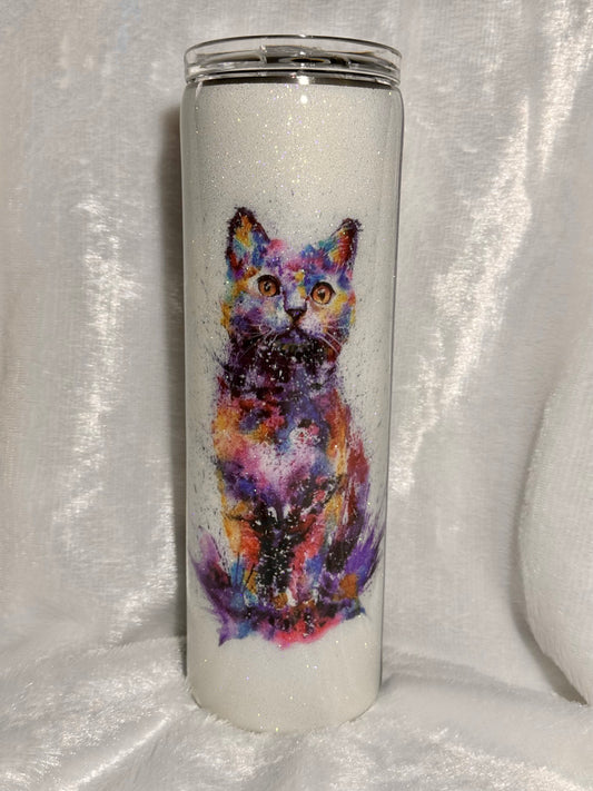 RAINBOW CAT TUMBLER