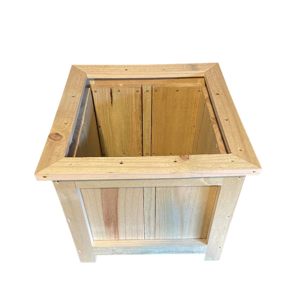 STRAIGHT LEG PLANTER BOX