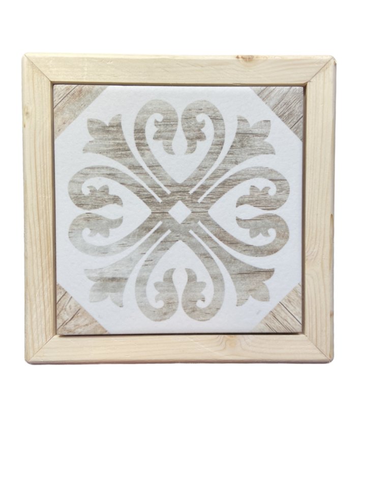 TRIVET WITH 6x6 TILE INSERT