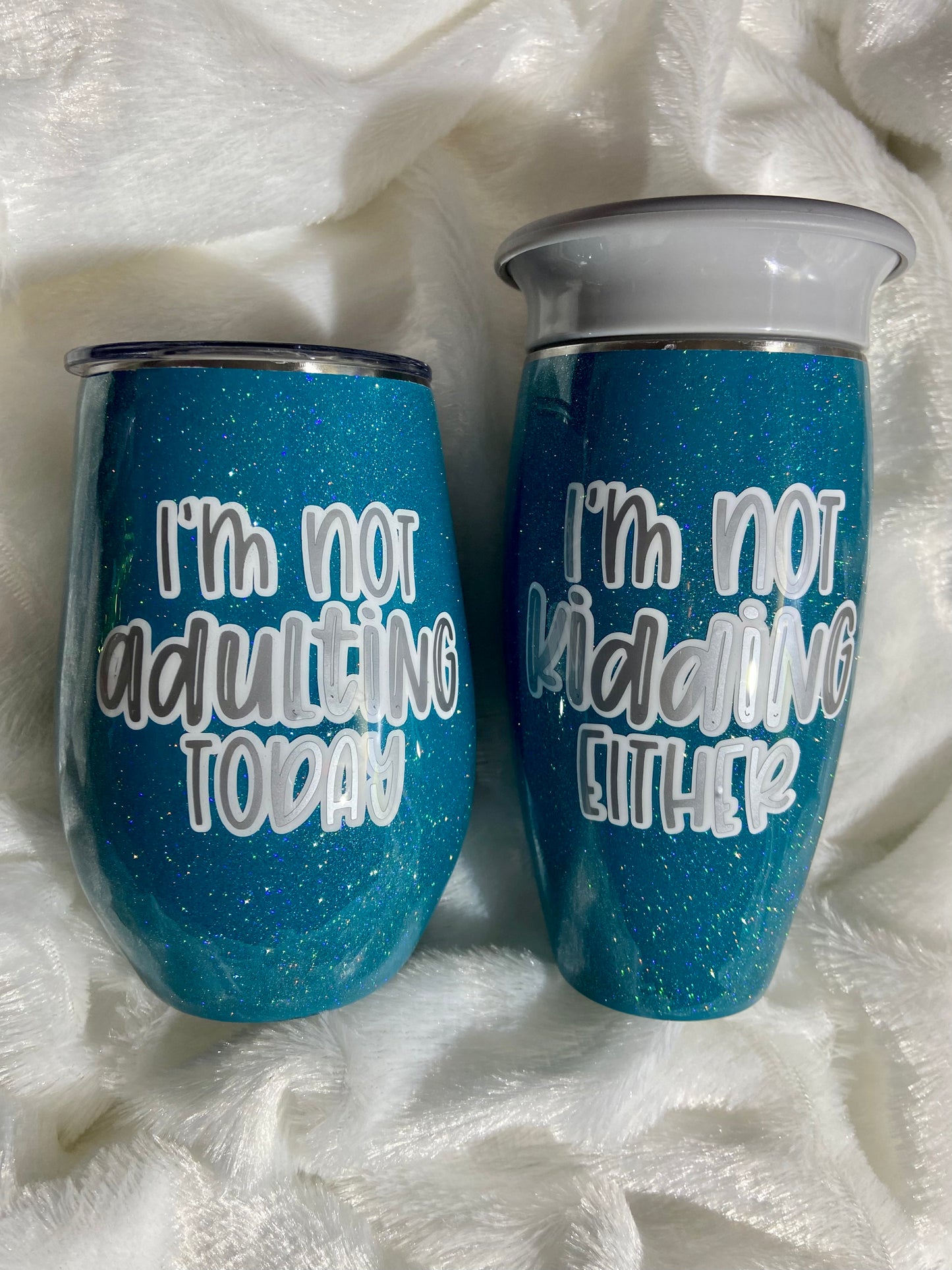 MOMMY & ME ADULTING TUMBLER SET